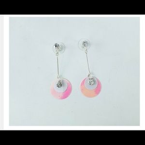 Earfleek Boho Babe Diamond Flat Circles Earrings